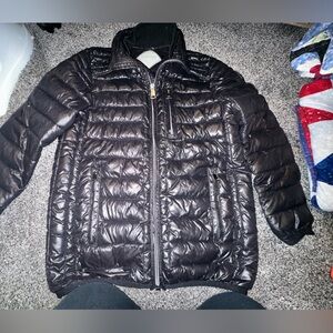 Noize Black Puffer Jacket